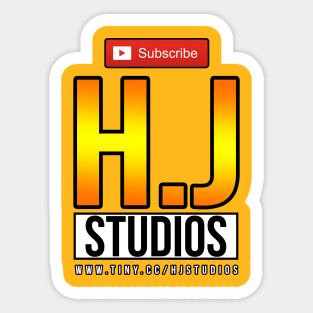 H.J Studios Sticker